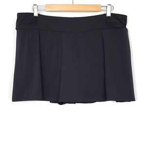 La Vie En Rose Women's Black Swimsuit Skirt Bottom Size XXL